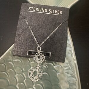 Sterling Silver Necklace 18" Filigree NWT Classic Traditional 925 India